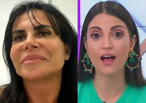 Gretchen dá entrevista nua para o SBT e choca Chris Flores
