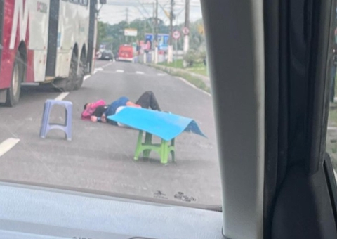 Acidente com feridos na Av. Efigênio Salles deixa ruas caóticas 