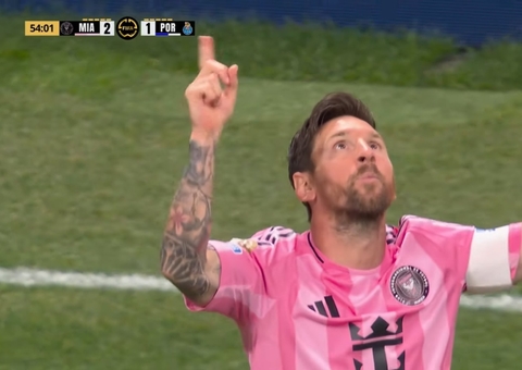Com gol de Messi, Inter de Miami vence Porto por 2 a 1 no Mundial de Clubes