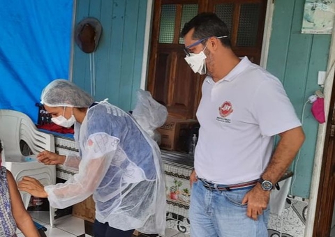 MP acompanha vacinação de idosos e profissionais de saúde no Amazonas