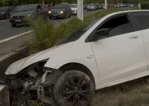 Acidente grave deixa dois feridos e complica trânsito na Av. das Torres