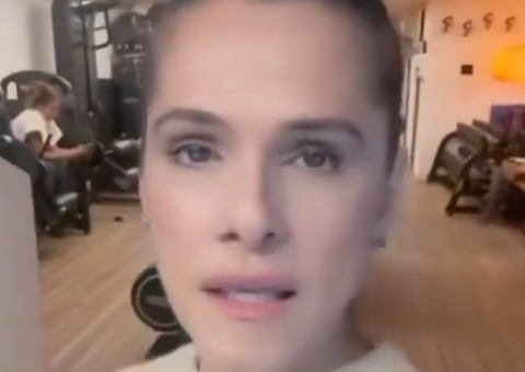 Ingrid Guimarães choca ao mostrar academia completa na mansão de Luciano Huck