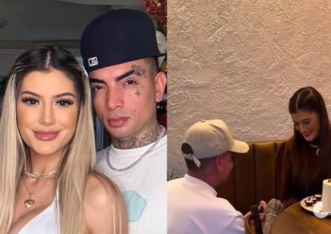 MC Guimê pede namorada em casamento: 'ela disse sim'