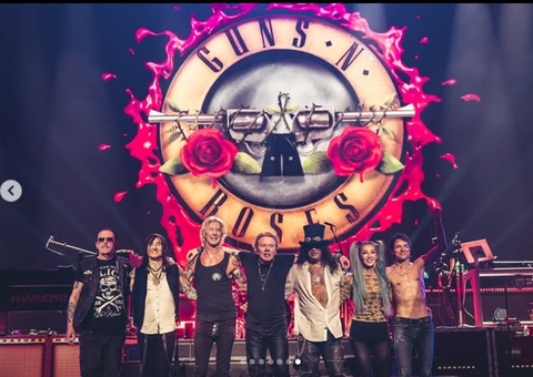 Guns N' Roses anuncia cinco shows no Brasil; confira