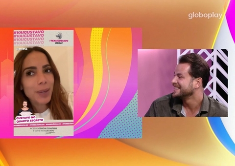 Após ser eliminado, Gustavo dá fora em Anitta: 'Chegou tarde'