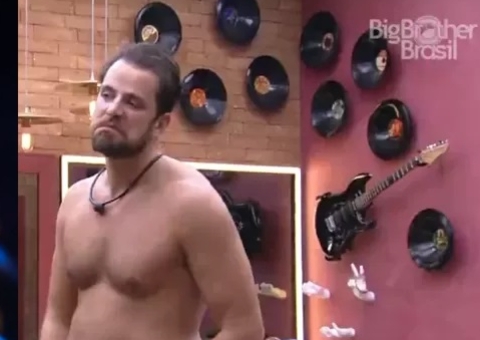 BBB22: Gustavo sobre vocalista da banda Eva: ‘me faz duvidar da minha heterossexualidade'