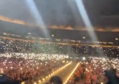 Internautas comentam aglomeração no show de Gusttavo Lima em Manaus: 'a Ômicron chegando'