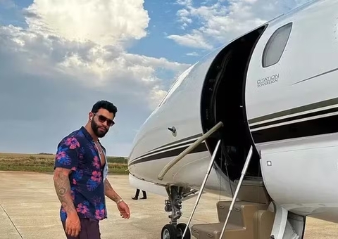 Gusttavo Lima tem avião apreendido em operação contra Deolane; equipe se pronuncia