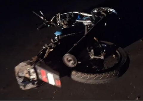 Motociclista fica ferido ao ser atropelado por carro na estrada de Novo Airão