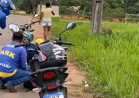 Servidora de hospital fica ferida em acidente com moto no Amazonas