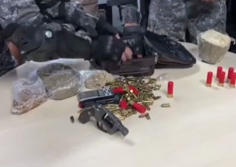 Grupo é preso com armas, munições e drogas na Betânia