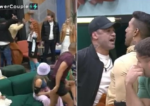 Matheus provoca e Hadballa parte para cima: 'Balança o rabinho para mim'