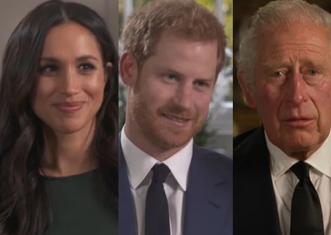 Charles manda recado para Harry e Meghan no 1º discurso após virar rei