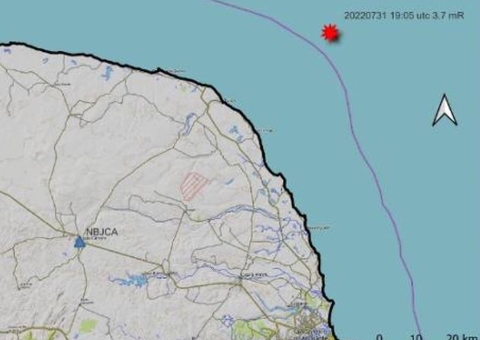 Dois tremores de terra assustam moradores no Rio Grande do Norte