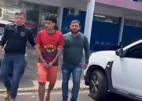 "Beijinho" é preso suspeito de roubar motorista de app e matar homem em Manaus