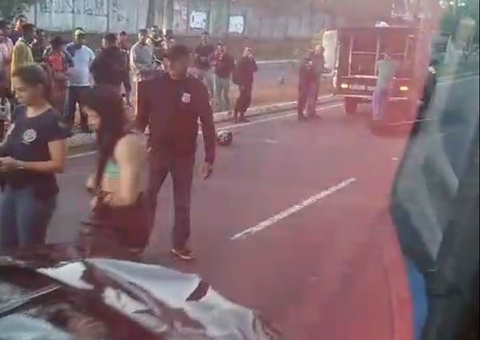 Acidente: Motociclista morre ao ser atingido por carro a caminho do trabalho em Manaus