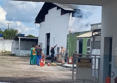 Incêndio em estação da Amazonas Energia assusta moradores 