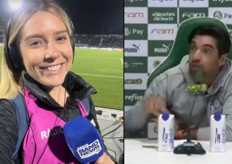 Repórter se diz triste após fala machista de Abel Ferreira