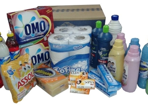 Compra de produtos de higiene e limpeza próximo de R$ 1,5 milhão