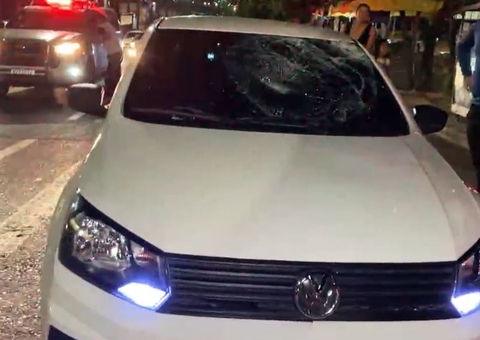 Homem é atropelado ao tentar atravessar avenida em Manaus 