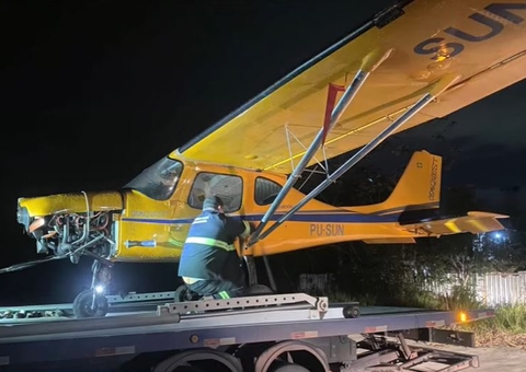 Avião clandestino é encontrado na Cidade Universitária após pouso forçado