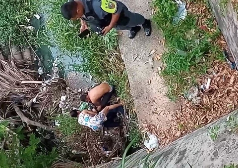 Homem é achado agonizando depois de ser baleado em rip-rap em Manaus
