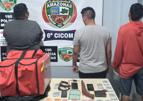 Armado, motorista de app é preso suspeito de fazer arrastão em Manaus