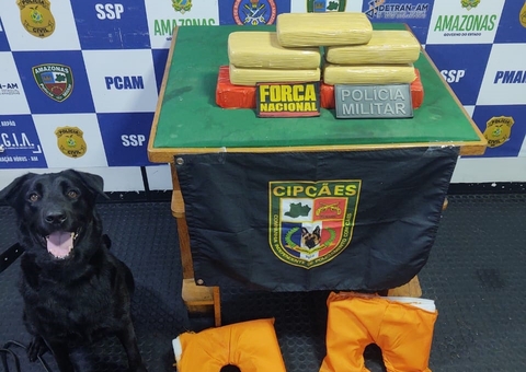 Drogas avaliadas em R$ 310 mil são achadas em coletes de barco no Amazonas
