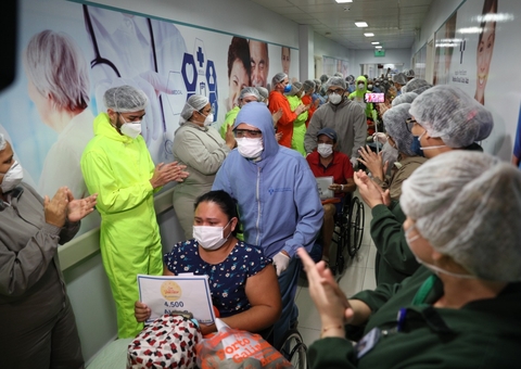 Covid: Hospital referência no Amazonas supera 4,5 mil pacientes recuperados