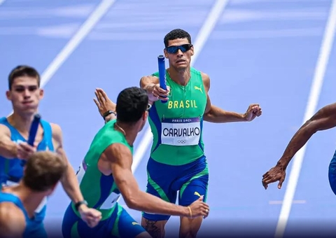 Equipe brasileira encerra em 6º e perde vaga na final do revezamento 4x400m