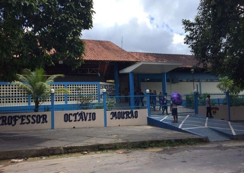 Criança é atropelada por motocicleta na frente de escola no Santa Etelvina