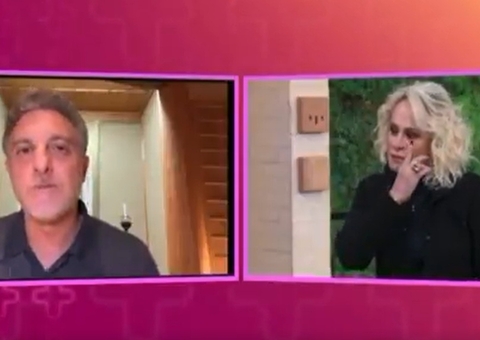 Ana Maria Braga chora ao ouvir relato de Luciano Huck sobre Preta Gil; vídeo