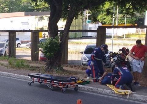 Cinco acidentes de trânsito são registrados em menos de 2 horas em Manaus 