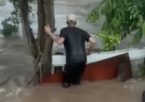 Idosa arrastada por enxurrada é encontrada morta em rio em São Paulo