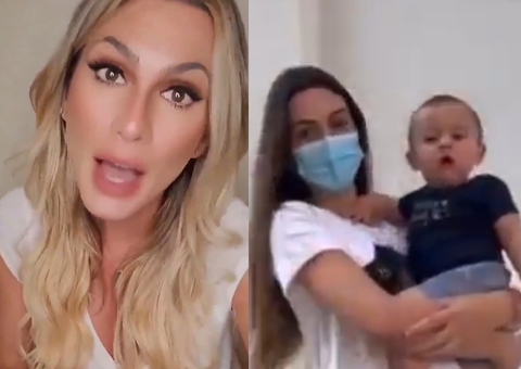 Lívia Andrade se pronuncia após flagra no DNA do filho de Marcos AudioMix com Pétala