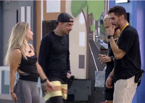 Bruna Griphao fica irritada com Cara de Sapato ao ficar de fora do VIP: 'ingrato'