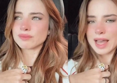 Giulia Be cai no choro após ataques por apresentação no ‘Encontro’