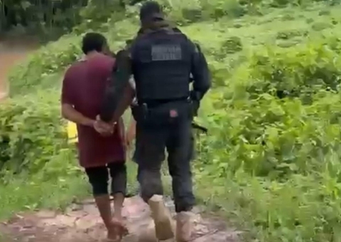 Homem é preso por tentar matar a mulher e jogar filhos em rio no Amazonas