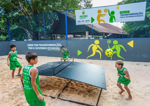 Espaços esportivos são revitalizados no Amazonas