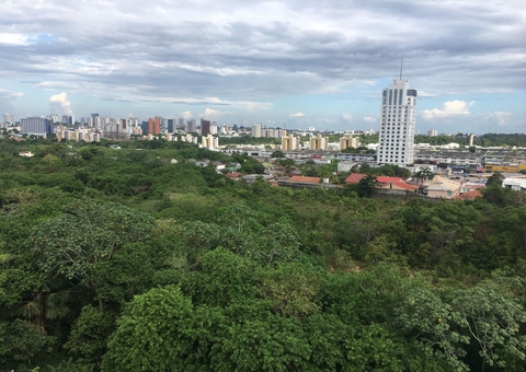 Bairros antigos mantêm arborização que ameniza efeitos do verão amazônico