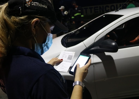 75 condutores bêbados foram flagrados trafegando pelas ruas de Manaus