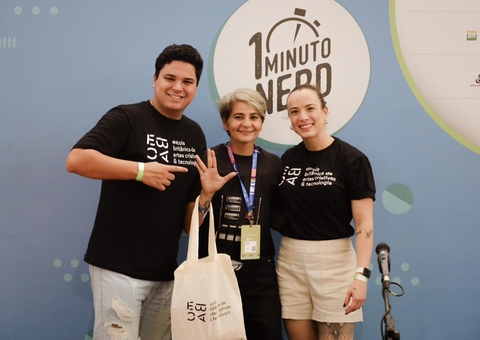1 Minuto Nerd e escola online ofertam bolsa de estudo na Campus Party Brasília