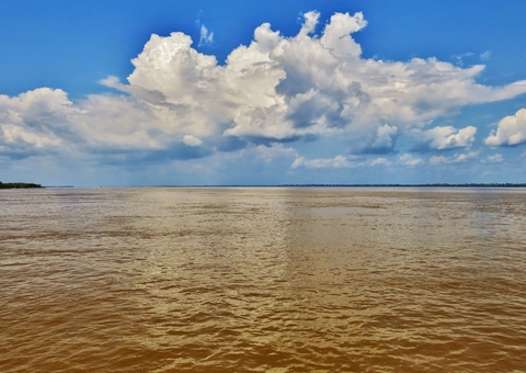 Avião afunda após fazer pouso de emergência no Amazonas