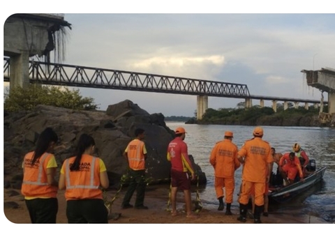 Chefe e 3 servidores do Dnit no Tocantins são afastados durante apurações sobre queda de ponte