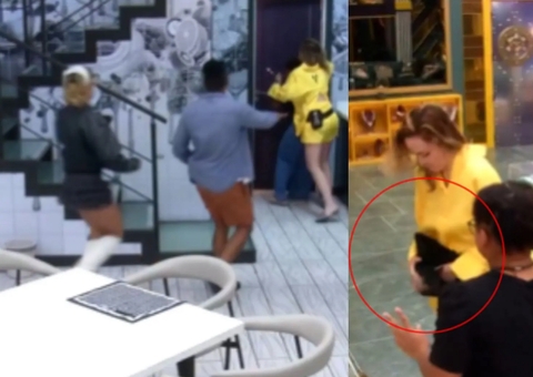 Expulsa de novo? Ana Paula quase agride Cowboy e destrói chapéu de brother