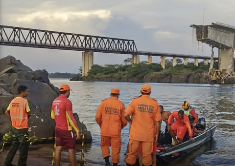 Risco de desabamento suspende buscas na ponte entre o MA e TO