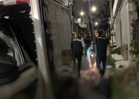 Jurado de morte, homem é perseguido e morto com 8 tiros no Coroado