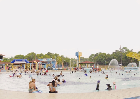 Parque Aquático do Sesc reabre em Manaus