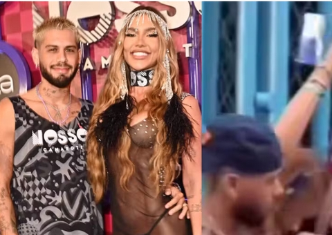 Virginia Fonseca é atingida por lata na cabeça ao sair da Sapucaí; vídeo 