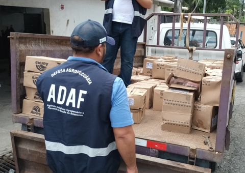Adaf apreende 6,8 toneladas de alimentos vencidos no Monte das Oliveiras